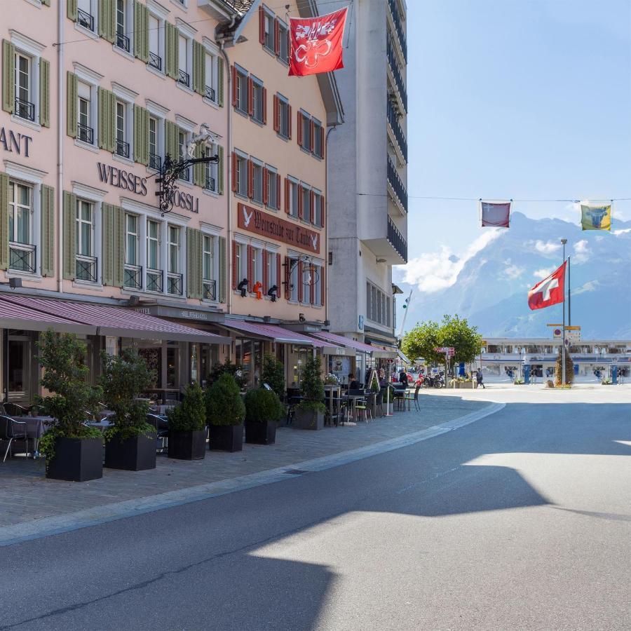 Weisses Roessli Swiss Quality Hotel Brunnen Esterno foto